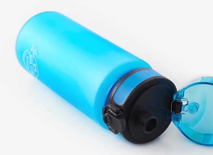 Подарок Спортивные Бутылки для воды 500 ml Протеин шейкер бутылка открытый питьевые бутылки для путешествия герметичные Тритан пластичные моя бутылка для напитков без добавления бисфенола А