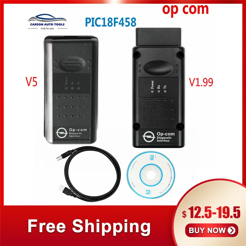 2020 OBD2 Op com V1.99 OpCom V5 лучшего качества для сканера opel высокого качества|op-com pic18f458|op