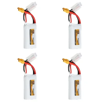

4PCS ZOP Power 7.4V 450mAh 70C 2S Lipo Battery XT30 Plug for iFlight CineBee Betafpv Indoor Drone FPV Racing DroneCine Whoop
