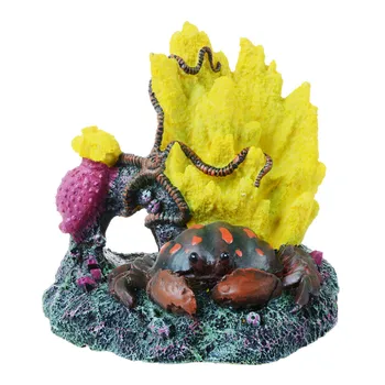 

Saim Artificial Coral Aquarium Fish Tank Coral Landscape Ornament Resin Coral For Aquarium Decoration Simulation Coral Aquarium