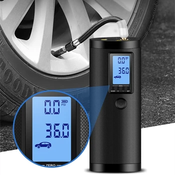 

Intelligent Digital Display Air Pump Wireless Fast Charging Air Compressor 2000 mAh Air Pump Car Tire Pressure Monitoring