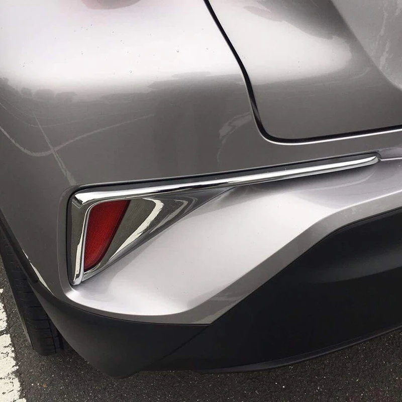 Хромированный задний противотуманный светильник для Toyota C-HR CHR