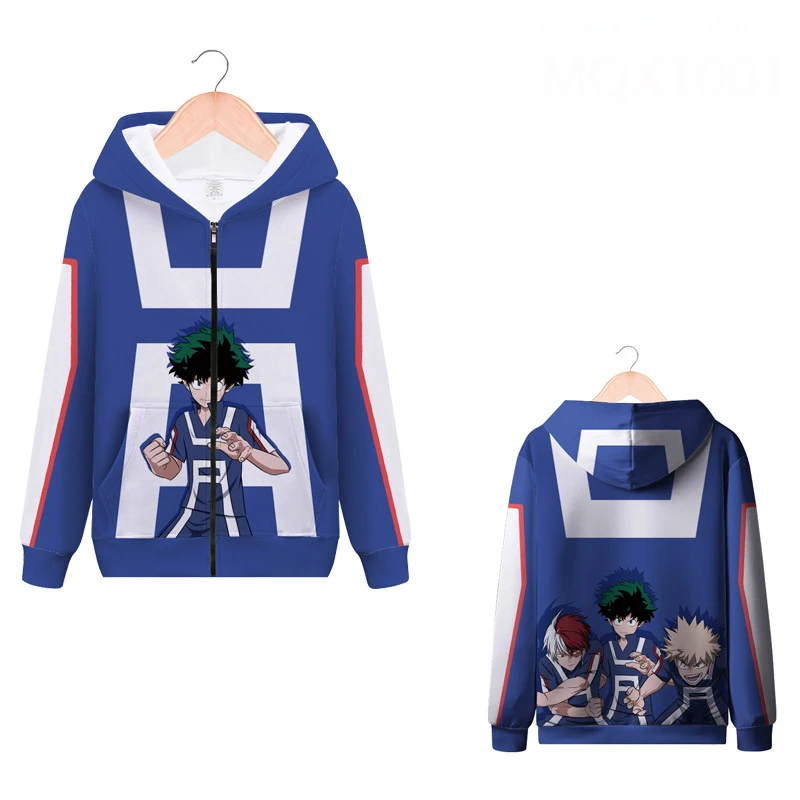 Мой герой Academy Bakugou Katsuki Todoroki Shoto мидория изуку куртка, костюм для косплея Boku no Hero academic толстовка с капюшоном