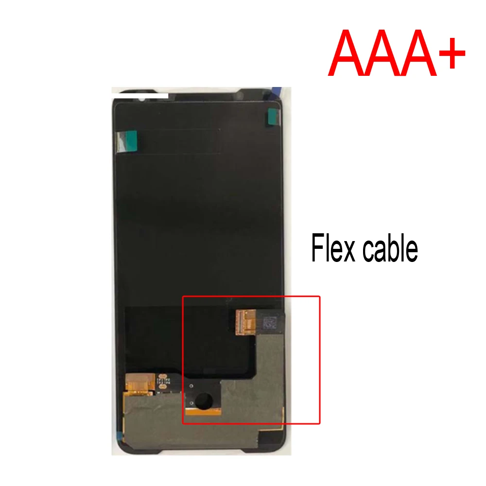 Original Lcd Touch Screen Digitizer Assembly para Asus Rog Telefone Phone2 Zs660kl 659 - Image 6