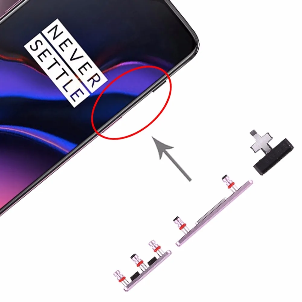 Боковыми клавишами для OnePlus до 6 ти лет