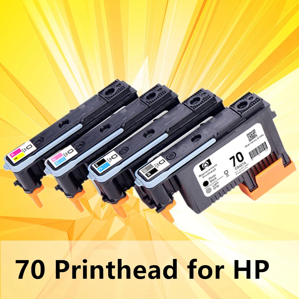 Печатающая головка 70 сменная деталь для принтера hp C9404A C9405A C9406A C9407A Designjet Z2100 Z5200 Z3100