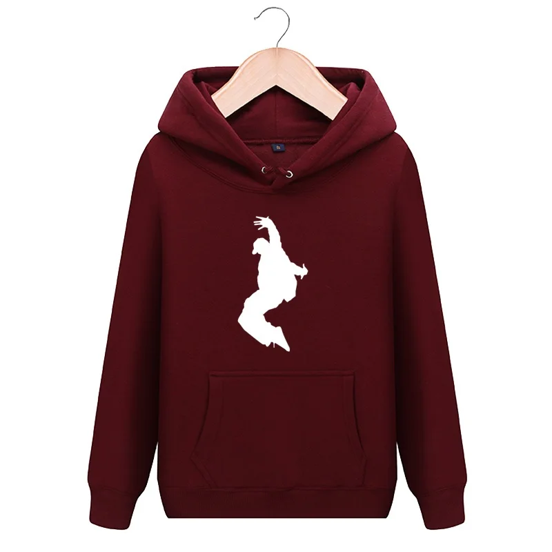 High-Q Unisex Street Dance Street Culture Hooded Hoodie Jacket Street Dance Hip Hop Cotton Casual Hoodie pullover - Цвет: 5