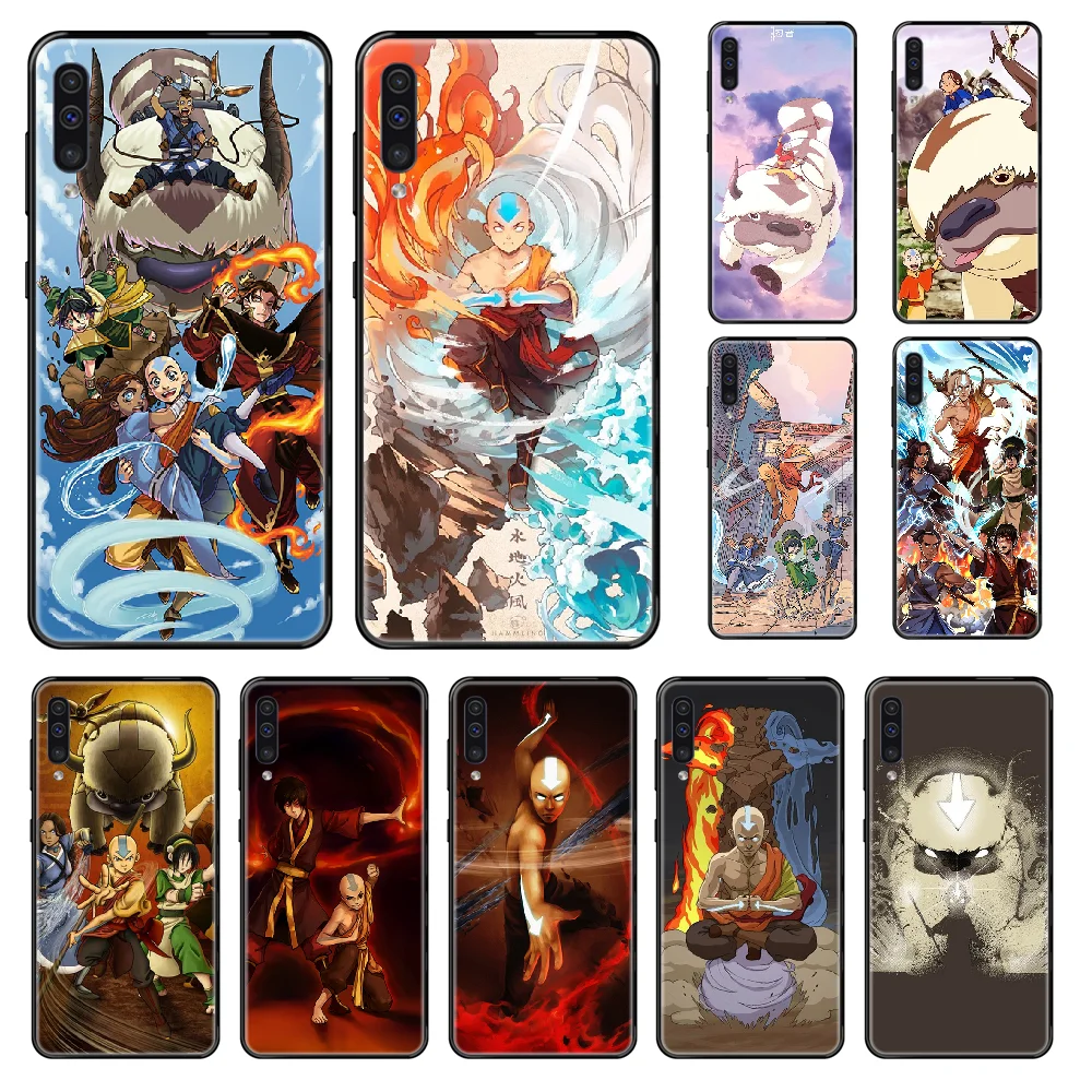 

Avatar The Last Airbender Phone case For Samsung Galaxy A 3 5 6 7 8 20 40 50 70 71 E S Plus 2016 2017 2018 black luxury back