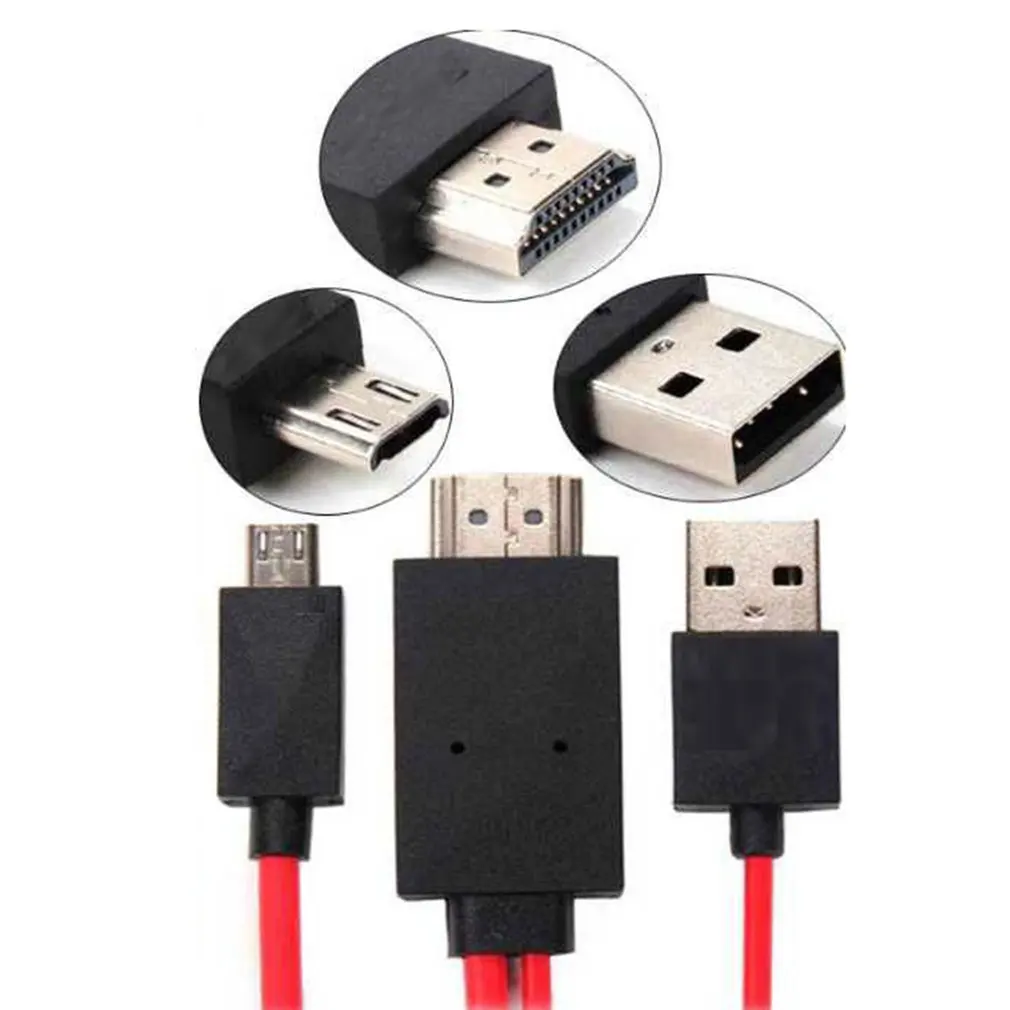 Android мобильный телефон к кабель Hdmi, Hd для samsung Galaxy мобильный телефон 11Pin к Hdmi Hd кабель мобильного телефона к видео кабелю