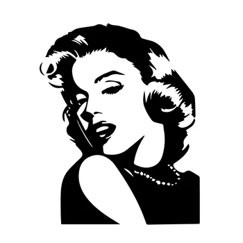 

Art Design Sexy Lady Car Stickers For Truck Window Bumper Auto Suv Door Laptop Kayak Vinyl Decal