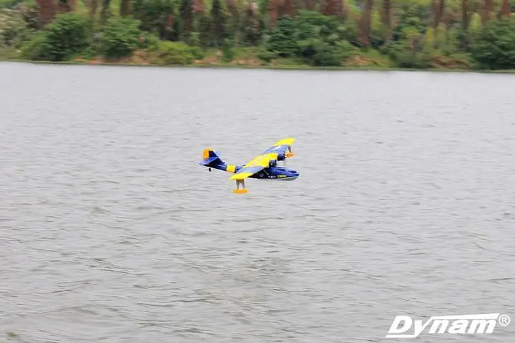 Dynam большой PBY Catalina Гидроплан RC Самолет RTF версия синий, без батареи