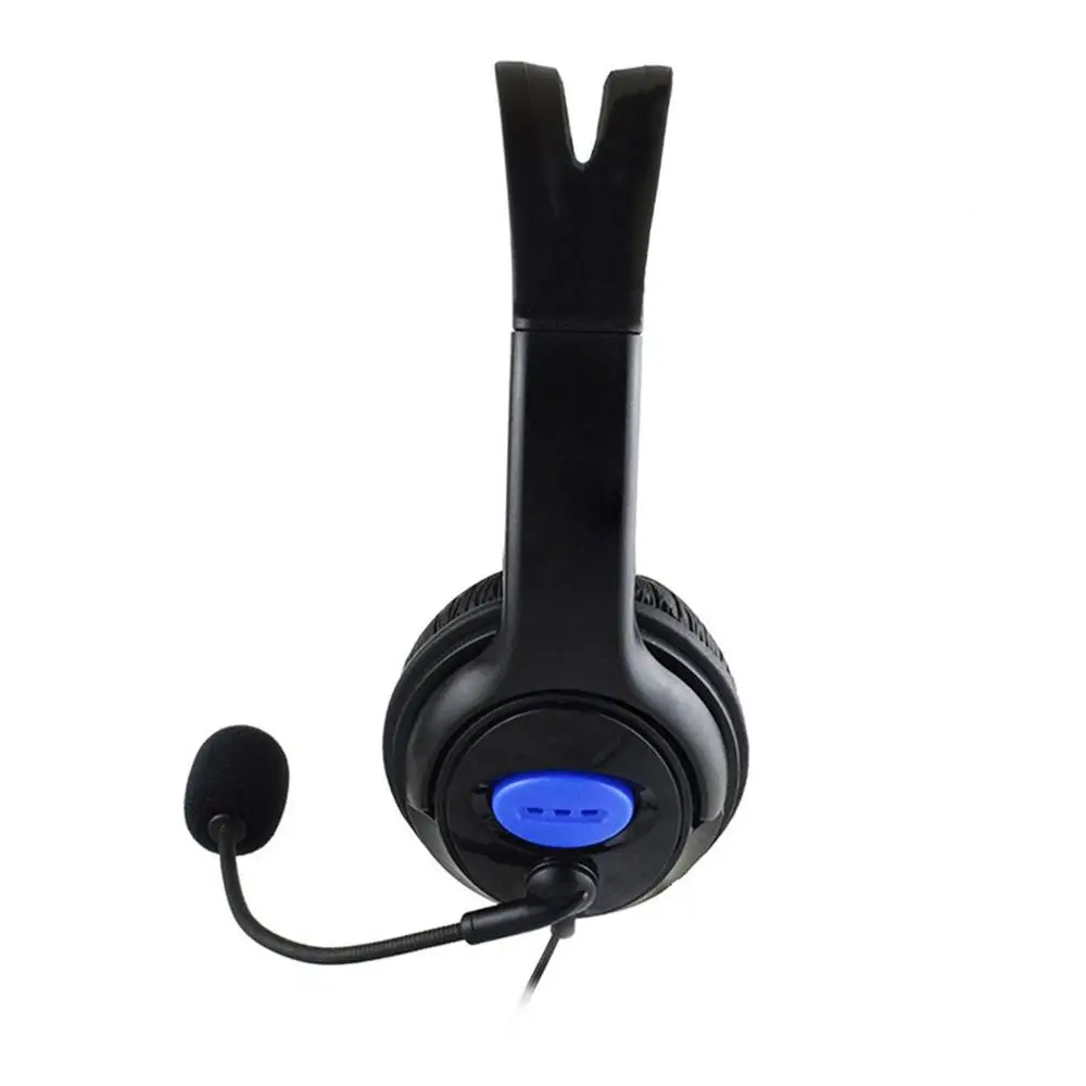 Wired Gaming Headsets 40mm Driver Bass Stereo Headphones with Mic Noise Isolating for Sony PS3 PS4 Laptop PC Gamer Headphone