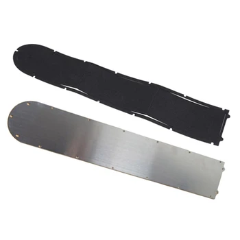 

1 Set Electric Scooter Bottom Battery Cover Anti-Skid Plate Guard Plate Stainless Steel Chassis & Waterproof Seal for Xiaomi Mij