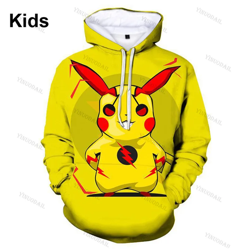 

Cute Kids Hoodie Shooting Anime 3D Sweatshirt Tops Men and Women Japan Cartoon Anime Tops Teen Clothes