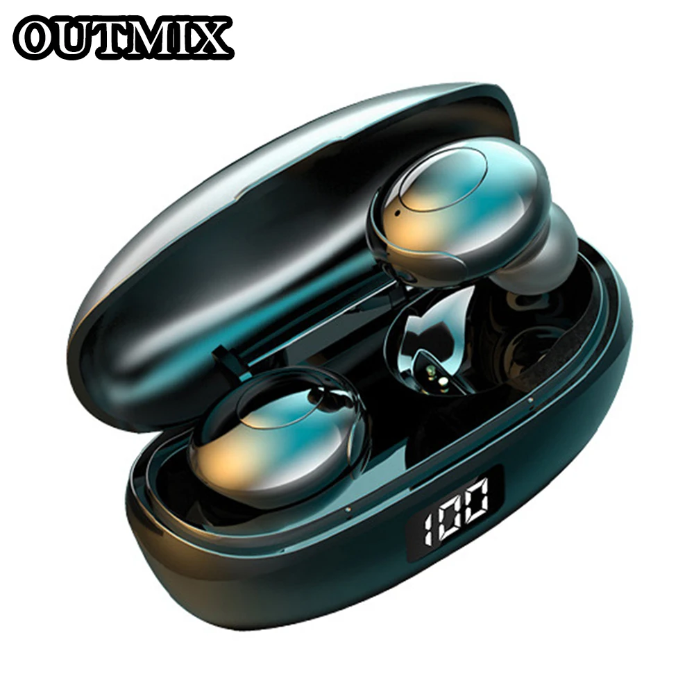 Наушники OUTMIX Mini TWS Bluetooth 5 0 беспроводная гарнитура HD вызов hi fi звук наушники