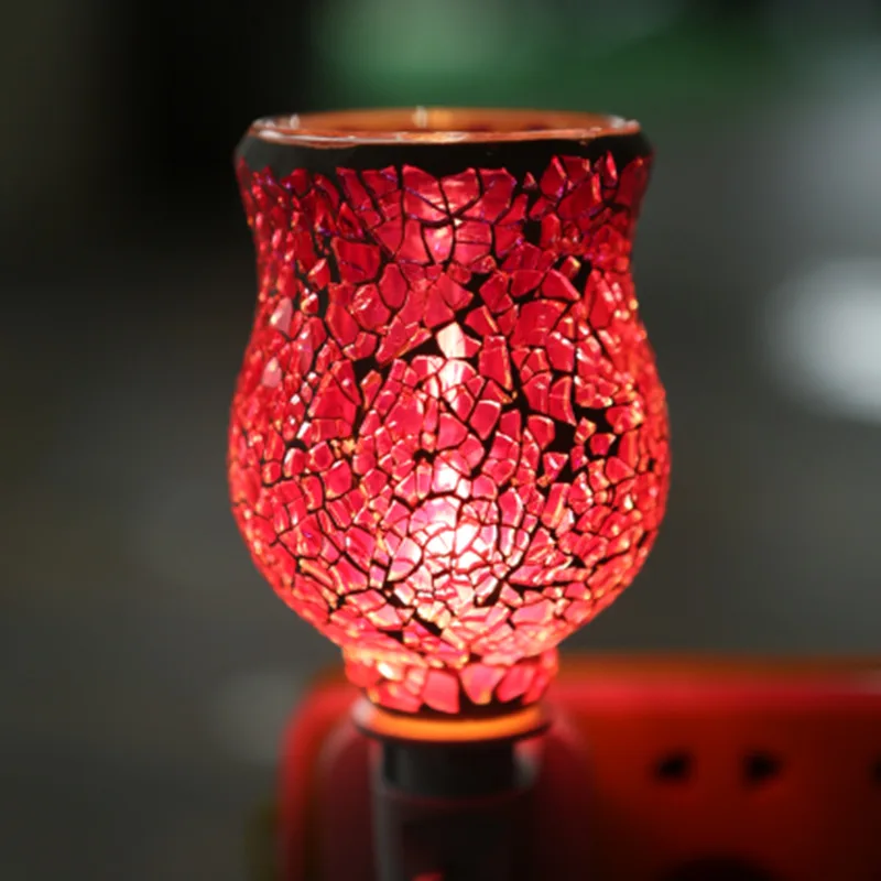 Mosaic Aromatherapy Lamp European and American Style Wax Melting Creative Romantic Warm Furnace | Лампы и освещение
