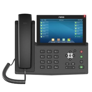 

Fanvil X7 IP Phone HD Video Call With Camera SIP Telephone Bluetooth WiFi VoIP Phone Door Office Wireless Telephone Power Supply