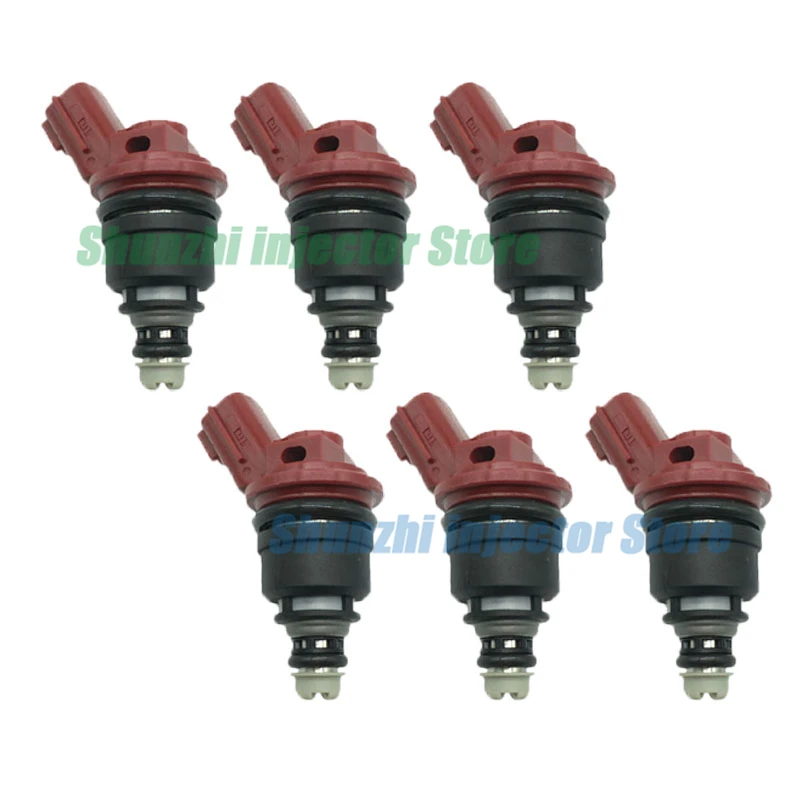 6 шт. Форсунка топливной форсунки для Nissan 300ZX Maxima Jecs Infiniti I30 J30 3.0L OEM: 16600-96E01 1660096E01