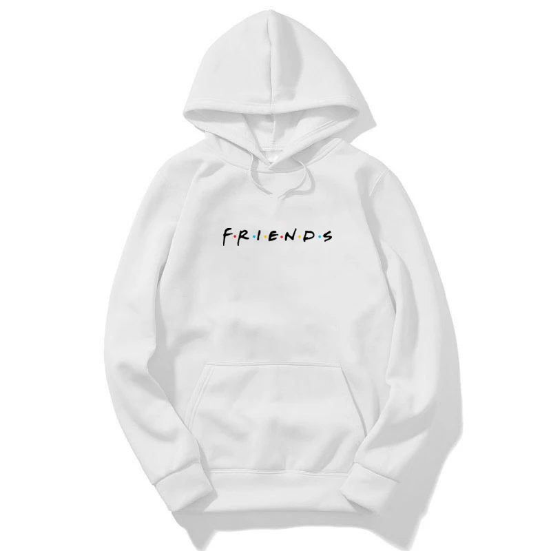 Hoodies 6 Новое поступление года; теплое пальто; сезон осень-зима детские толстовки с капюшоном с надписью и принтом «Друзья» Повседневный хлопковый свитер для мальчиков и девочек свитер для малышей - Цвет: Hoodies 6