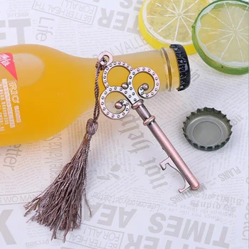 

Free Shipping 20pcs/lot Key to My Heart Bottle Opener Wedding Favor Unique Antique Brass Wedding Wine Opener
