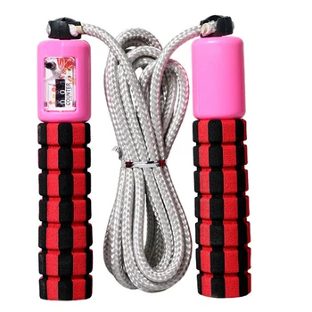 

Professional Lose Weight Sponge Handle Electronic Home Gym Adjustable Kids Adults Sports Fitness Portable Counting Skip Rope
