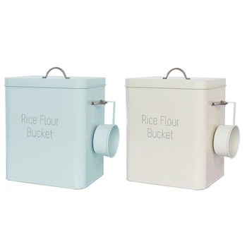 

Beautiful Powder Laundry Powder Boxes Storage with Scoop Kitchen Storage