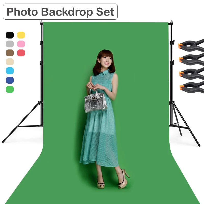 Фотография 2 м * фон металлическая опорная стойка штатив с 200 см 300 фото Нетканая