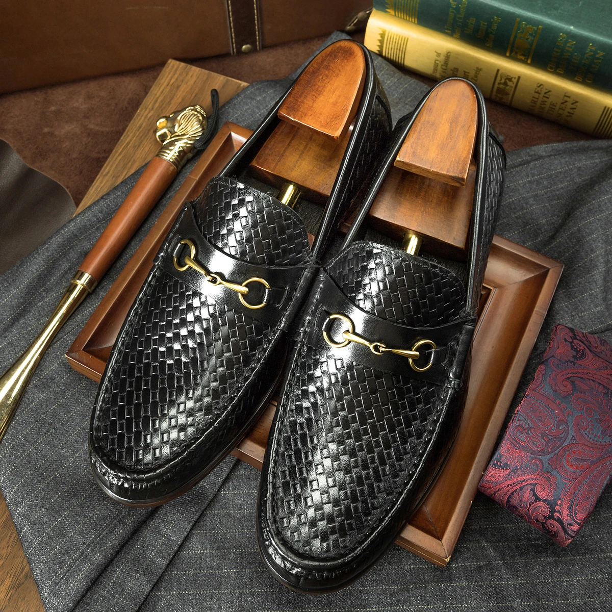 Gucci Loafers Shoes Men in Black for Men