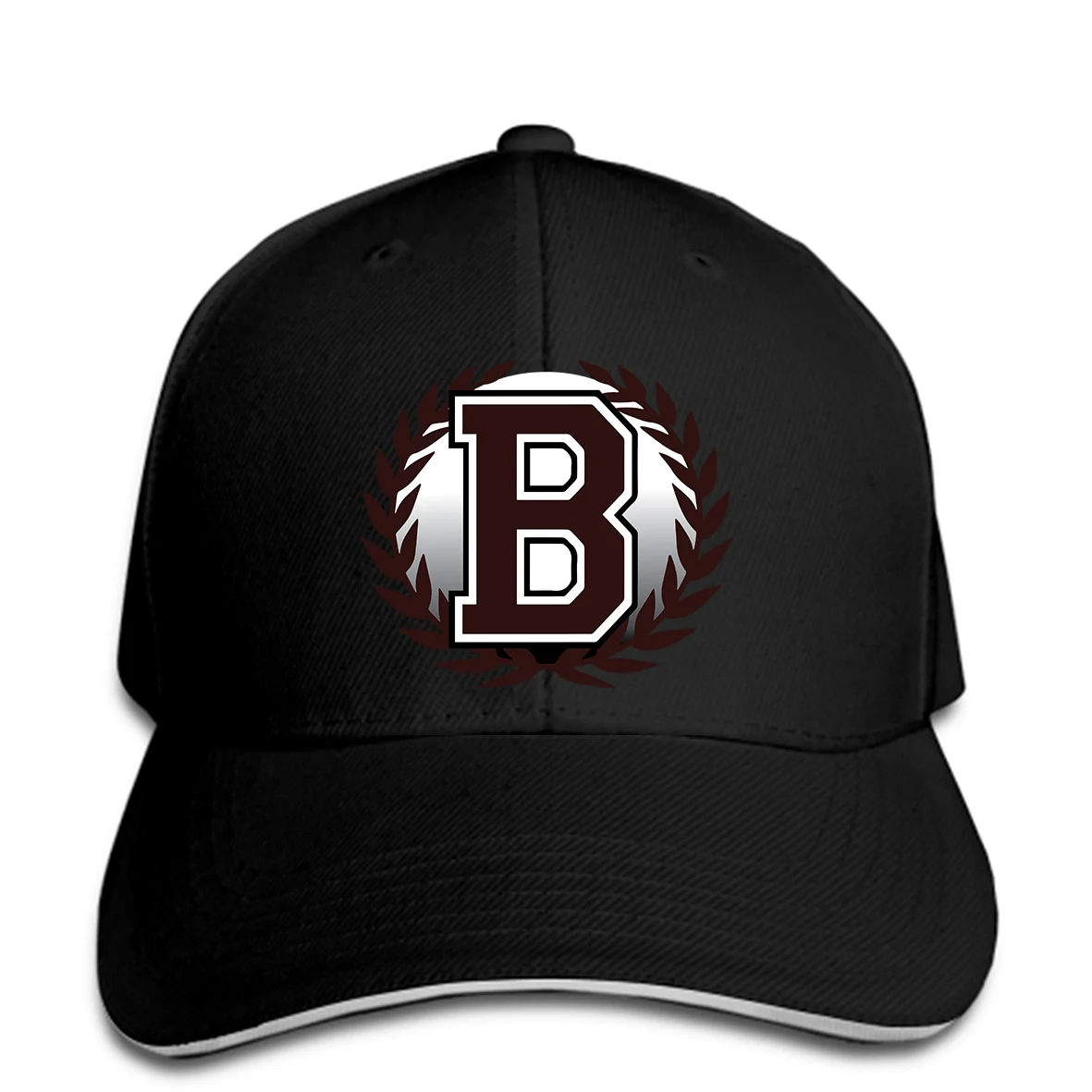 Мужская бейсболка с традиционным логотипом Монтессори Римский венок черная и белая бейсболка женская шляпа
