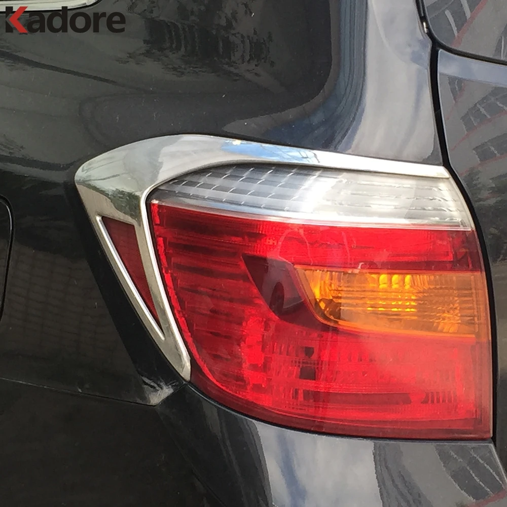 Аксессуары для Toyota Highlander 2008 2009 2010 ABS Хром Задняя светильник абажур лампы с