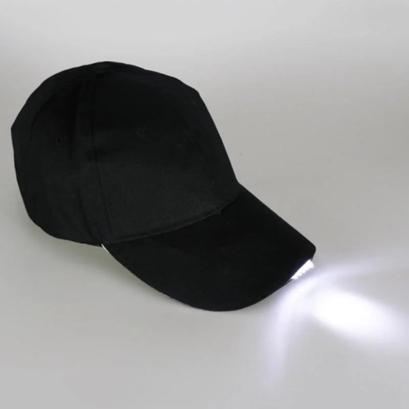 5 цветов светящаяся в темноте бейсболка светодиодный головной убор для рыбалки