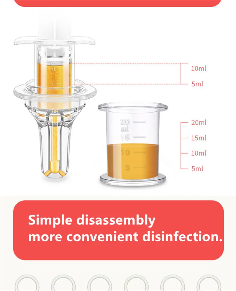 Детский прозрачный Футляр для иголок, кормушка для выдавливания лекарств, дозатор, соска для кормления, посуда для младенцев, шприц, соска