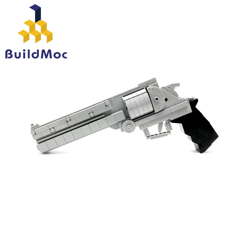 

Buildmoc Technic Gun Assembly Building Blocks Brick Pistol Rifle Miniature Model Plastic Educational Toys for children Boy Gift