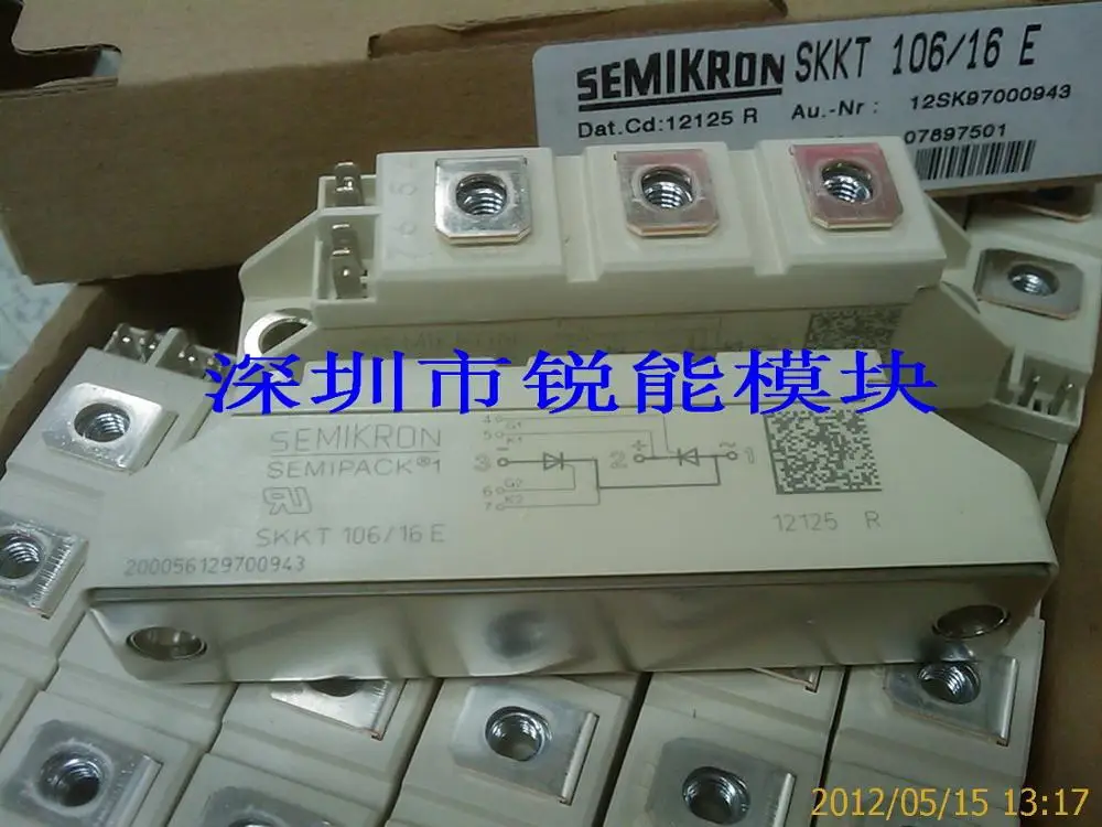 

Germany SCR module / SKKT106 / 16E ( non- domestic imitation )--RNDZ