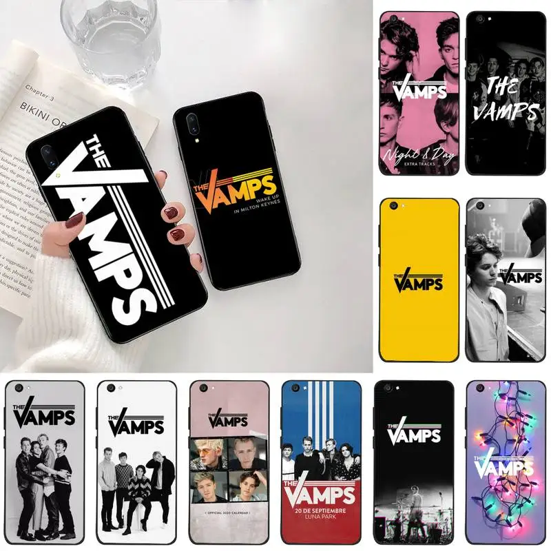 YJZFDYRM Vamps Bling Cute чехол для телефона Vivo Y91c Y17 Y51 Y67 Y55 Y93 Y81S Y19 V17 vivo s5 | Мобильные телефоны