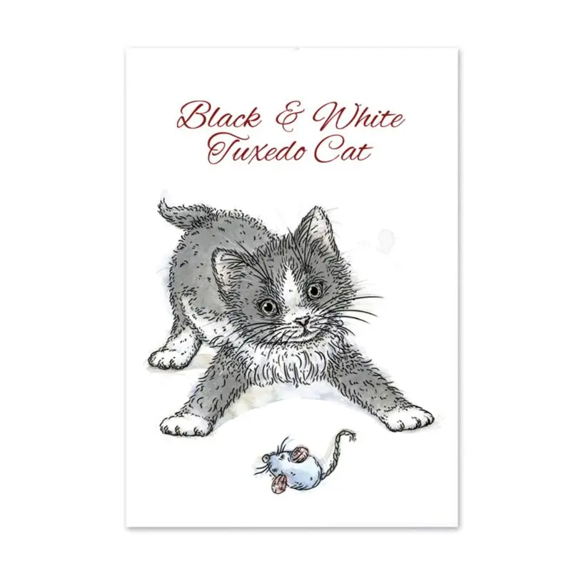 

Cat Mouse Rat Silicone Clear Seal Stamp DIY Scrapbooking Embossing Photo Album