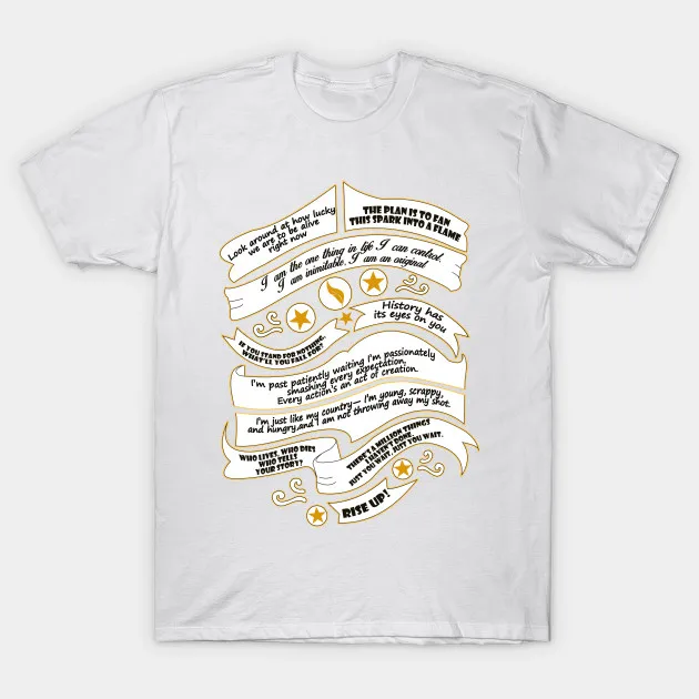 Мужская футболка Hamilton Musical Quote
