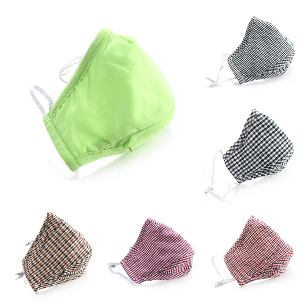 Unisex Cotton Mouth Mask PM 2.5 Filter Windproof Mouth Face masks anti dust mask Activated carbon filter Mask