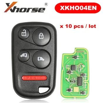 

XHORSE XKHO04EN Separate-4BTN-With Sliding Door BTN 10pcs/lot