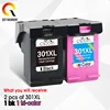 CMYK SUPPLIES 2 x Ink Cartridges Remanufactured For HP 301 XL HP301 HP301XL 301XL Deskjet 2050se 2054A 1050se 3050se 3050A 3052A ► Photo 1/6