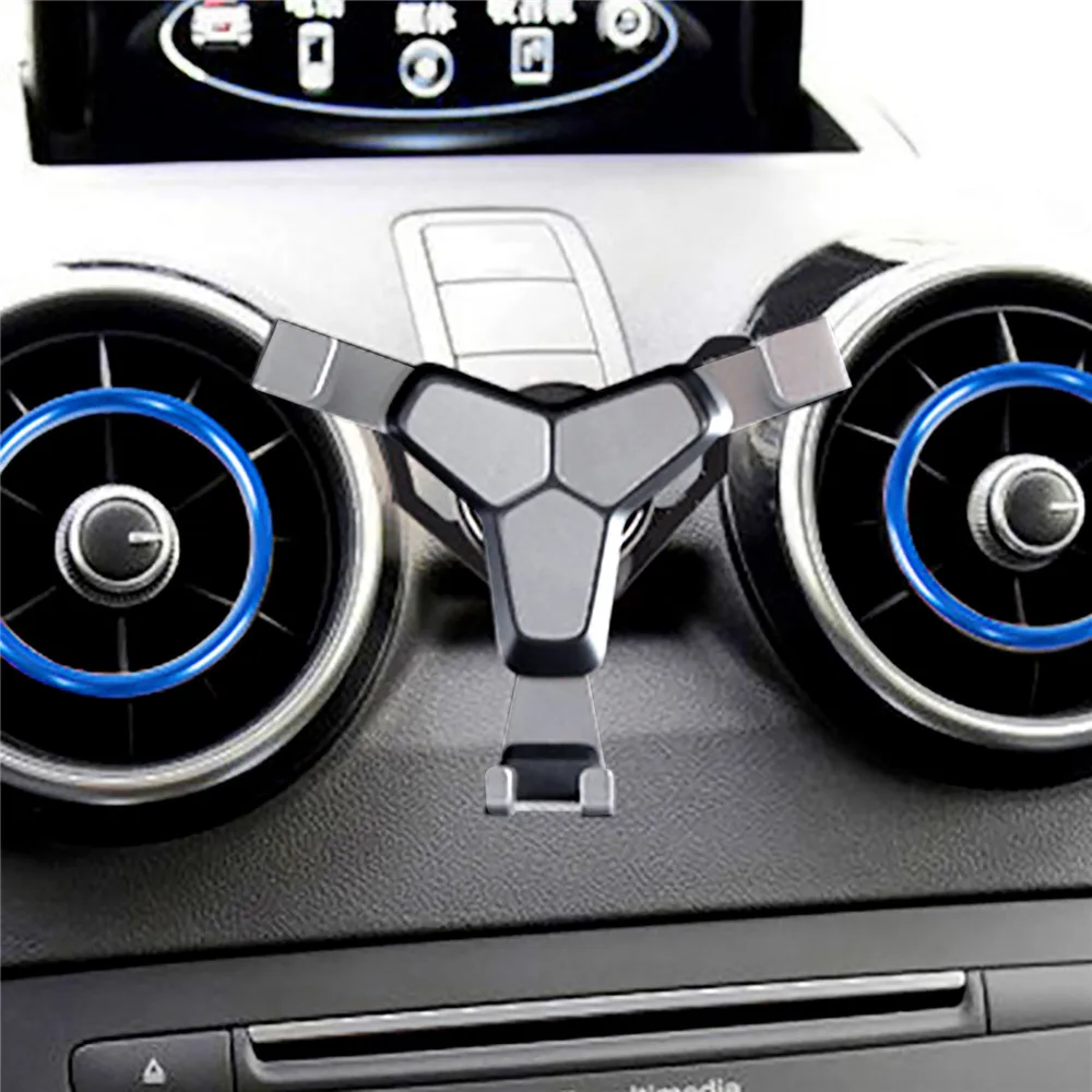  Mobile Phone Gravity Holder Stand Clip for Audi A1 A3 Car Air Vent Outlet Phone Mount Bracket For i