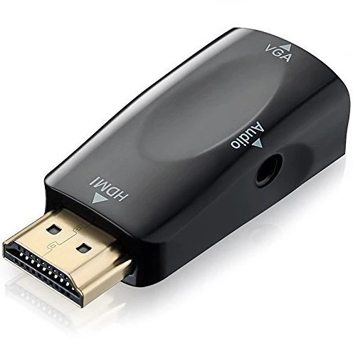 Адаптер переходник bundwin HD 1080P HDMI в VGA адаптер типа Папа мама с поддержкой HDTV для ПК