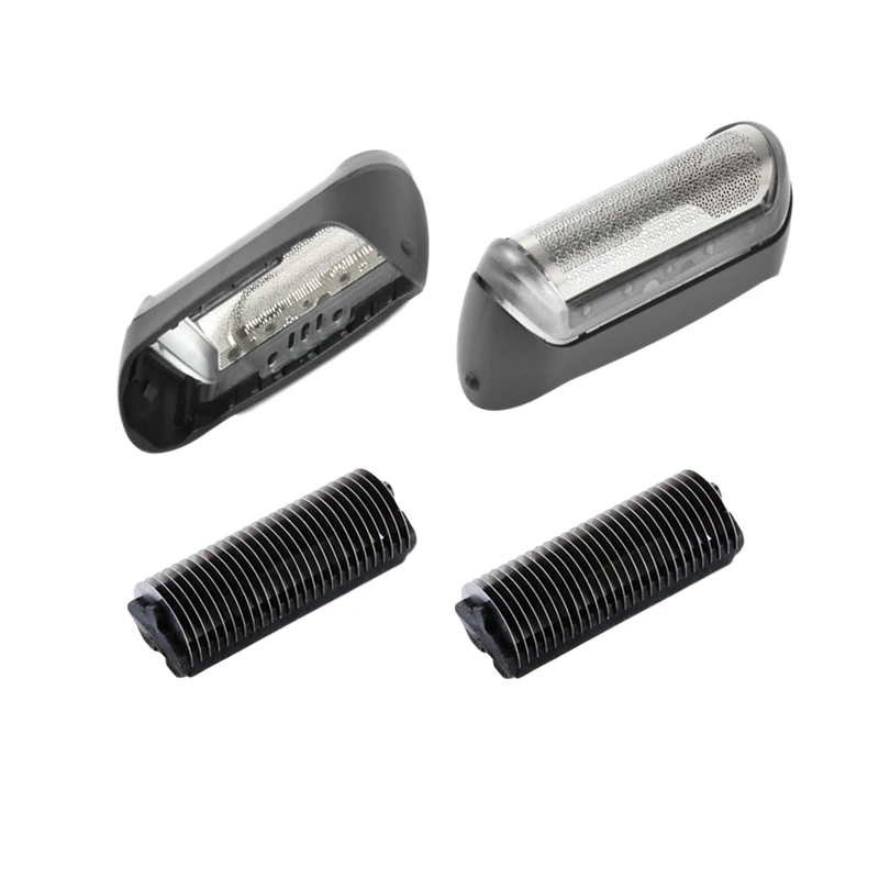 Electric Shaver Shaver Blade Head Electric Shaver Head Shaver 2 Foil & 2 Cutter Head For BRAUN 10B-2776