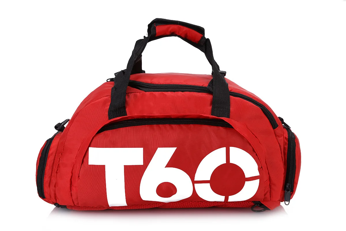 Новинка, мужская спортивная сумка для спортзала, женская, женская, для фитнеса, водонепроницаемая, для улицы, раздельное пространство, для обуви, сумка, рюкзак, скрытый рюкзак, спортивный дизайн - Цвет: Красный