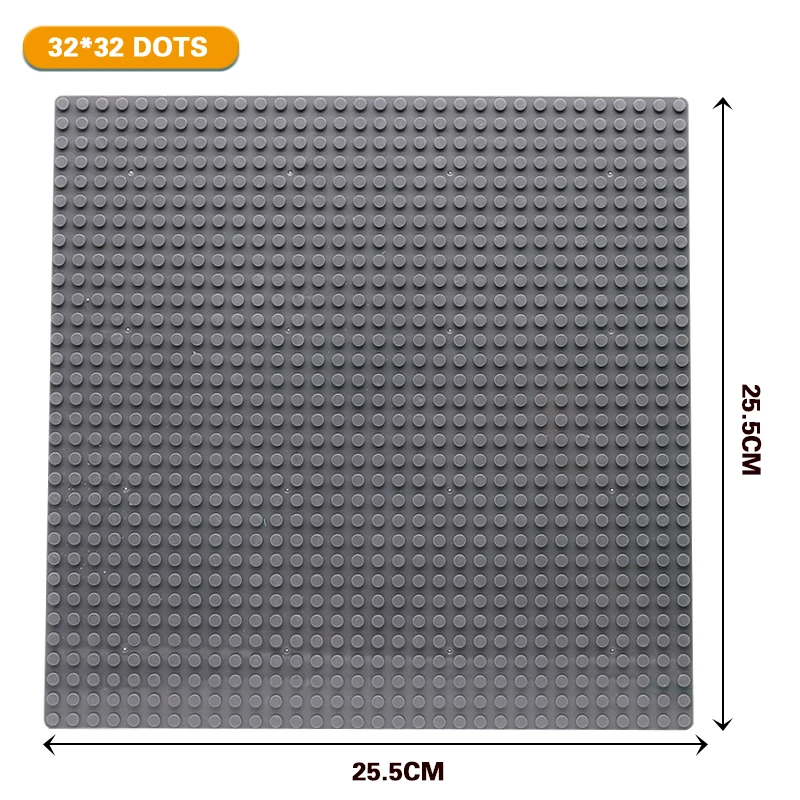 32*32 Dots Classic Base Plates Plastic Bricks Baseplates Building Toys City Building Blocks DIY Bricks Construction Toys Gift 21