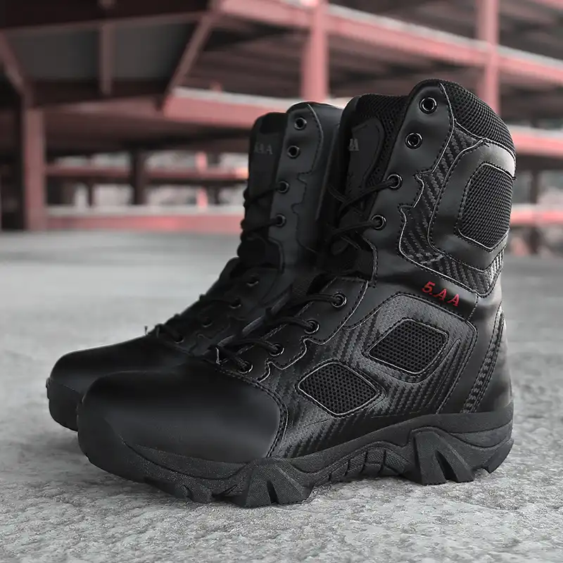 high quality brand military leather boots special