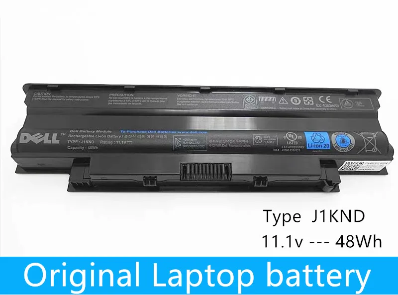 Новый аккумулятор для ноутбука DELL J1KND Inspiron N4010 N3010 N3110 N4050 N4110 N5010 N5010D N5110 N7010 N7110 M501 M501R