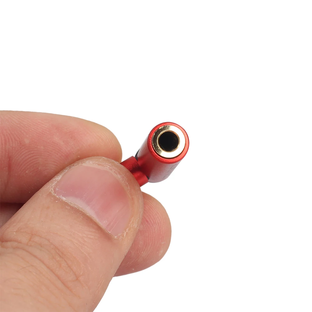 For REXUS 3.5Mm Jack 90 Degree OMTP To CTIA Right Angled Adapter Converter Headphone Connector Male To Female Aux To Aux L Shape. 