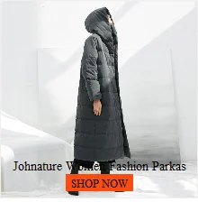 Johnature Parkas Hooded Coats 5 Color Women 2020 Spring New Solid Color Casual Women Cloths Long Sleeve Plus Size Quality Parkas