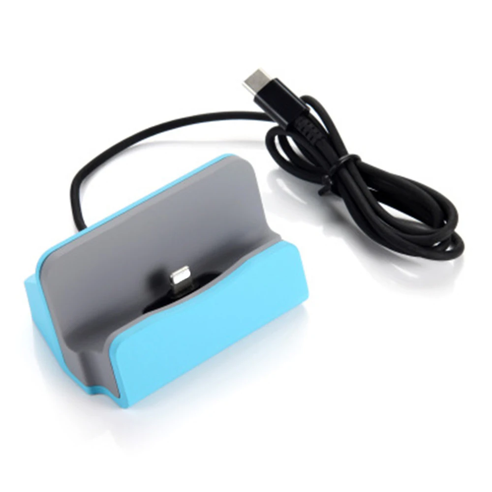 Зарядное устройство для iPhone Xiaomi Android подставка зарядка с кабелем USB типа С обмена
